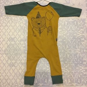 RAGS to Raches Party Bear Romper